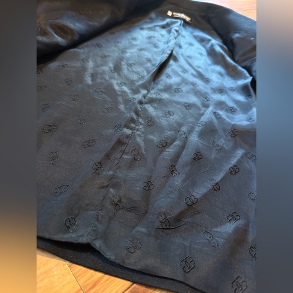 Vintage Givenchy Sport Black Jacket/Blazer Women’s Size 8 Gold Buttons READ - Picture 12 of 16